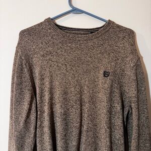 Chaps Brown Knit Sweater | M | No Flaws